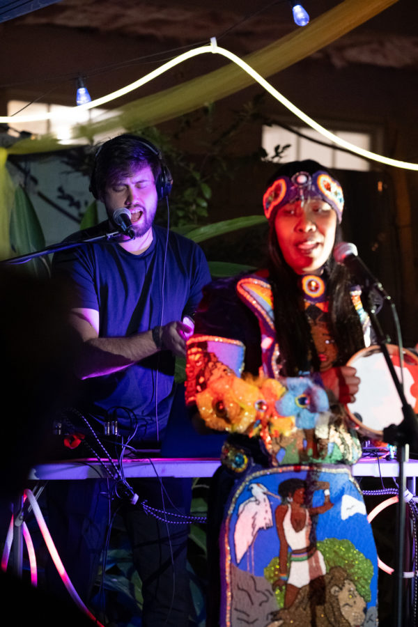 Maxence Bossard-Tisseau et la Big Queen Anndrea en concert